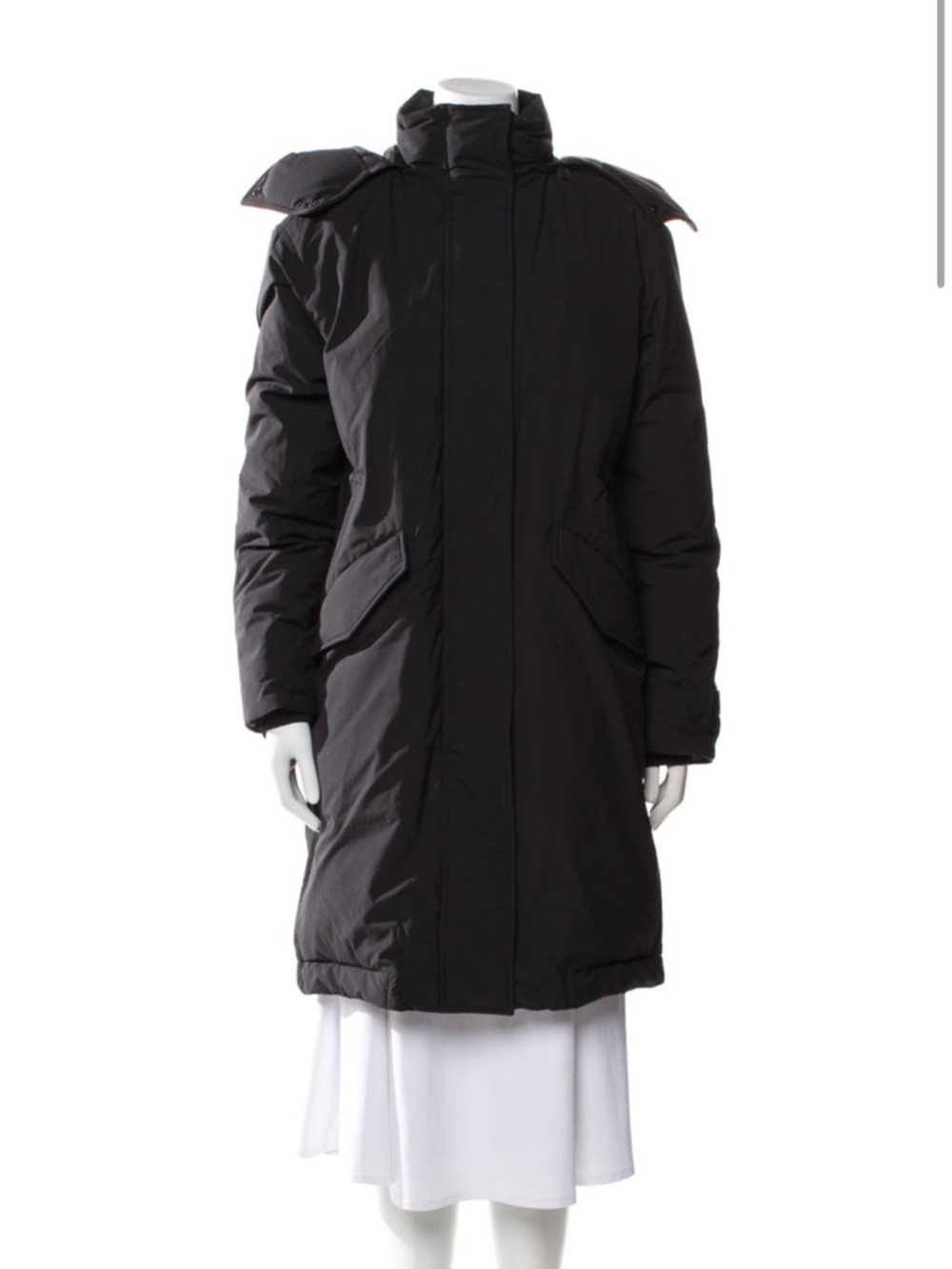 Burberry London down coat black